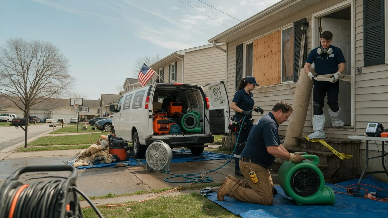 Water Damage Restoration in Flower Mound, TX near me
